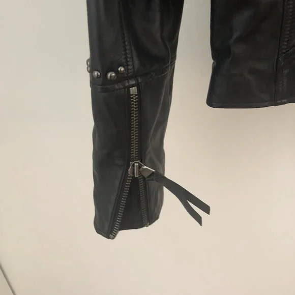 Spell & the Gypsy Collective Teadora Leather Fringe Jacket NWOT